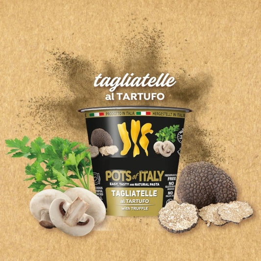 ITALIAN PASTA CUP - TAGLIATELLE AL TARTUFO - Prezzo di lancio